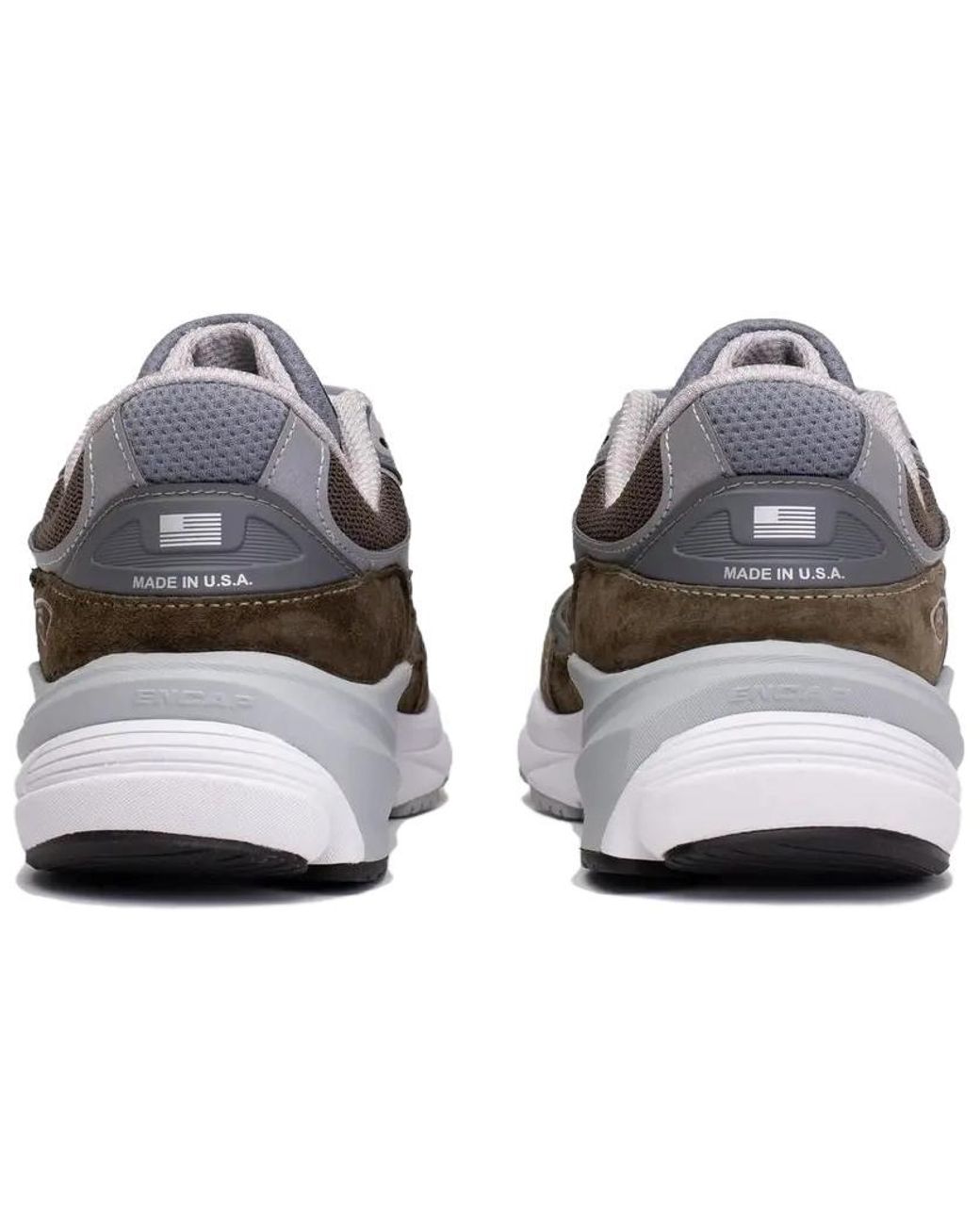New Balance White 990 V6 'True Camo' for men