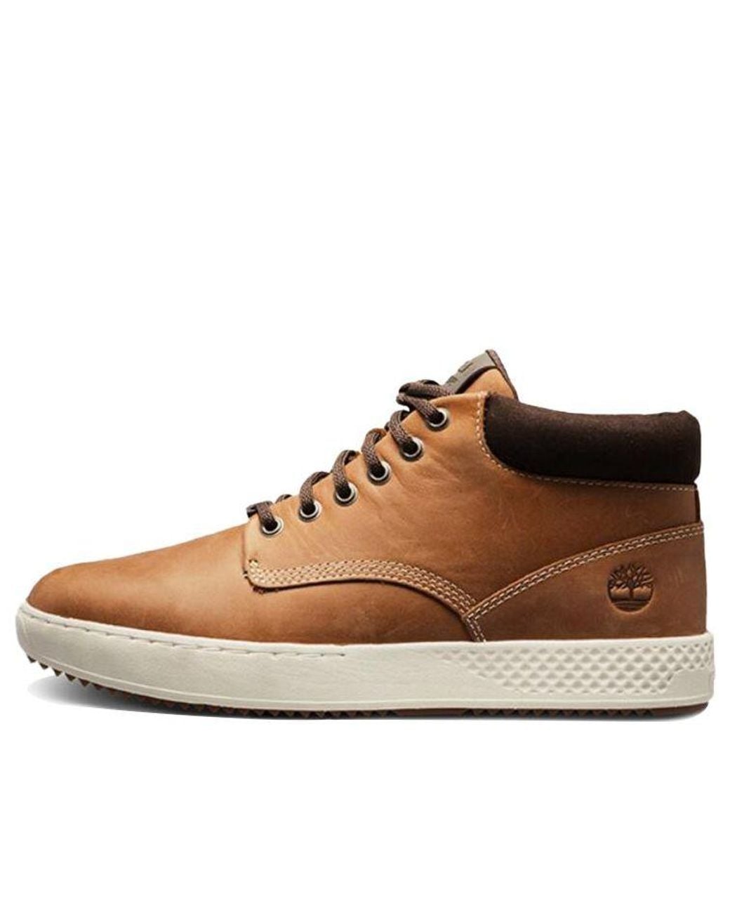 Timberland Brown Cityroam Cupsole Chukka Wide-Fit Boots 'Wheat Full Grain' for men