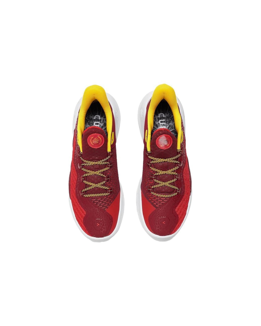 Under Armour Red Bruce Lee X Curry 11 'Fire' for men