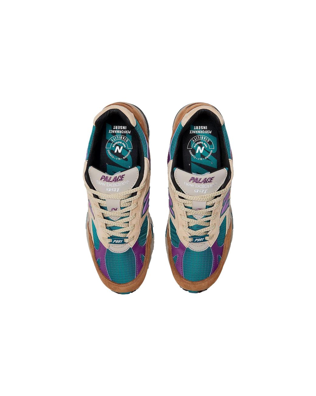 New Balance Blue (Wmns) Palace X 991 Made