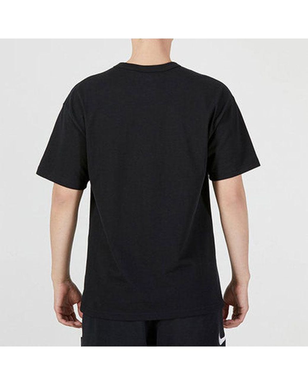 Nike Black As Nsw Prem Ss Tee Athleisure Casual Sports Logo Printing Short Sleeve T-Shirt for men