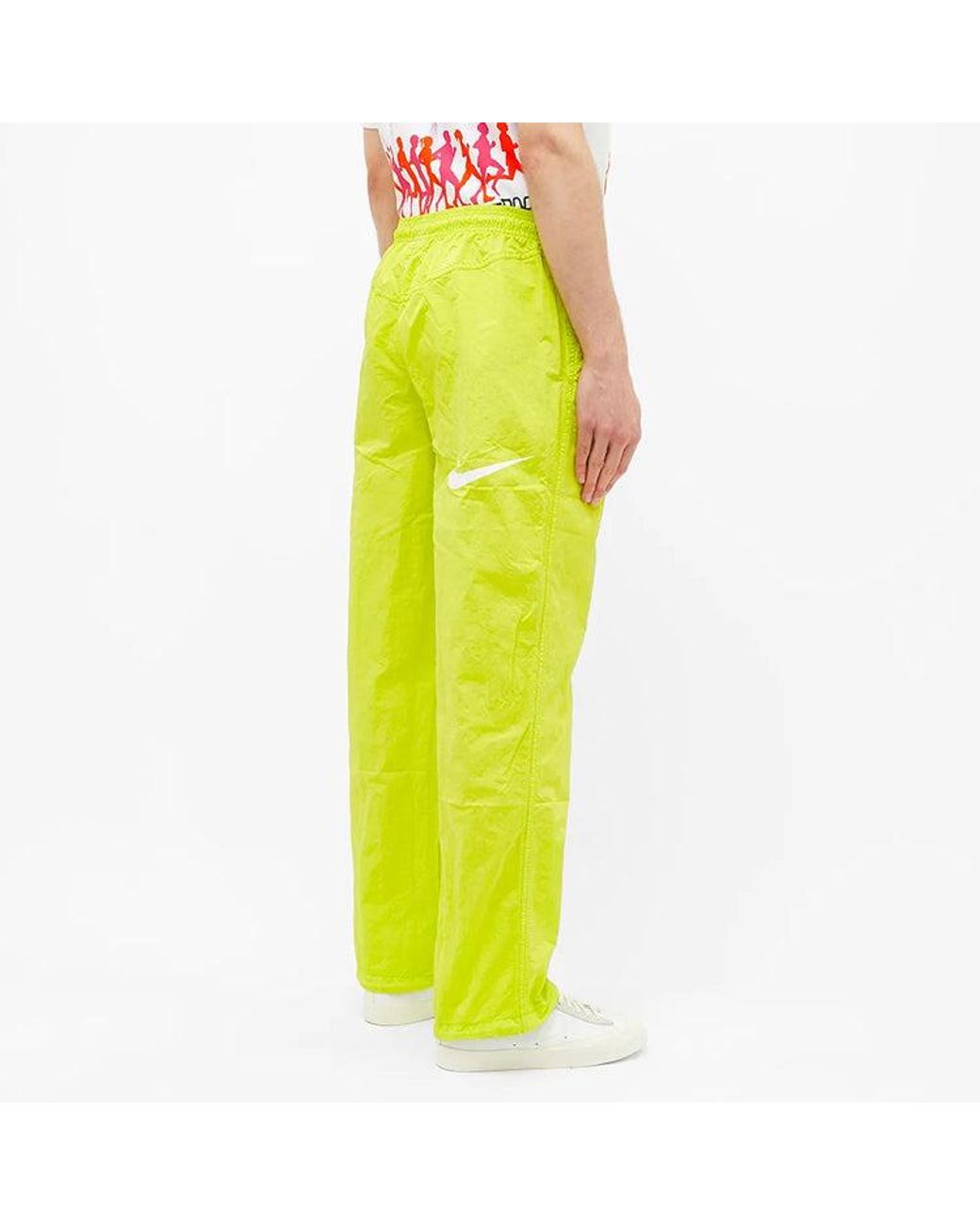 Stussy Yellow X Nike Beach Pants 'Light' for men