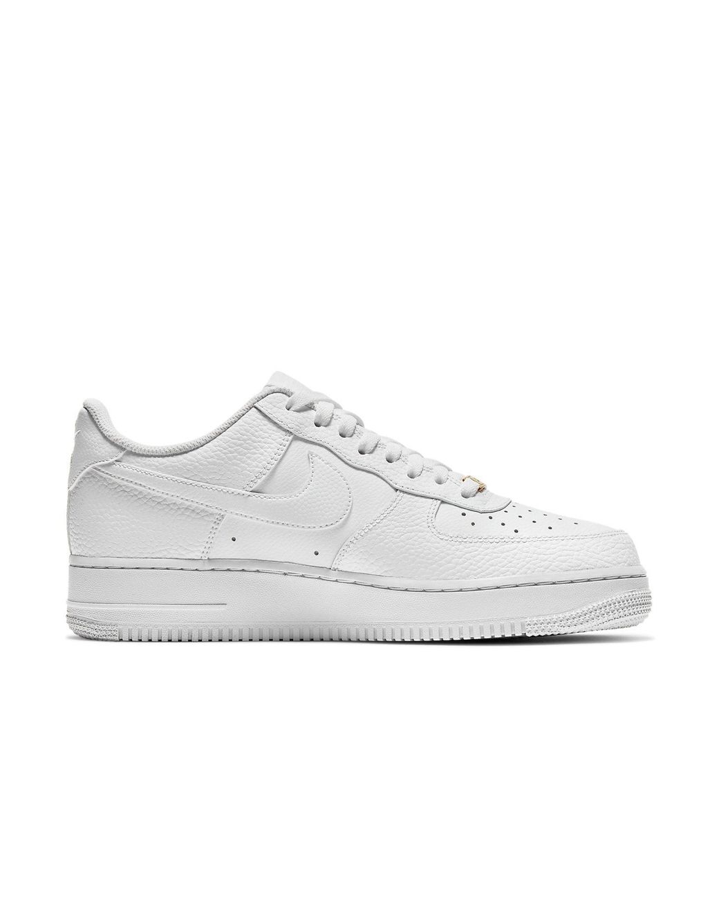 Nike White Air Force 1 Low Metallic' for men