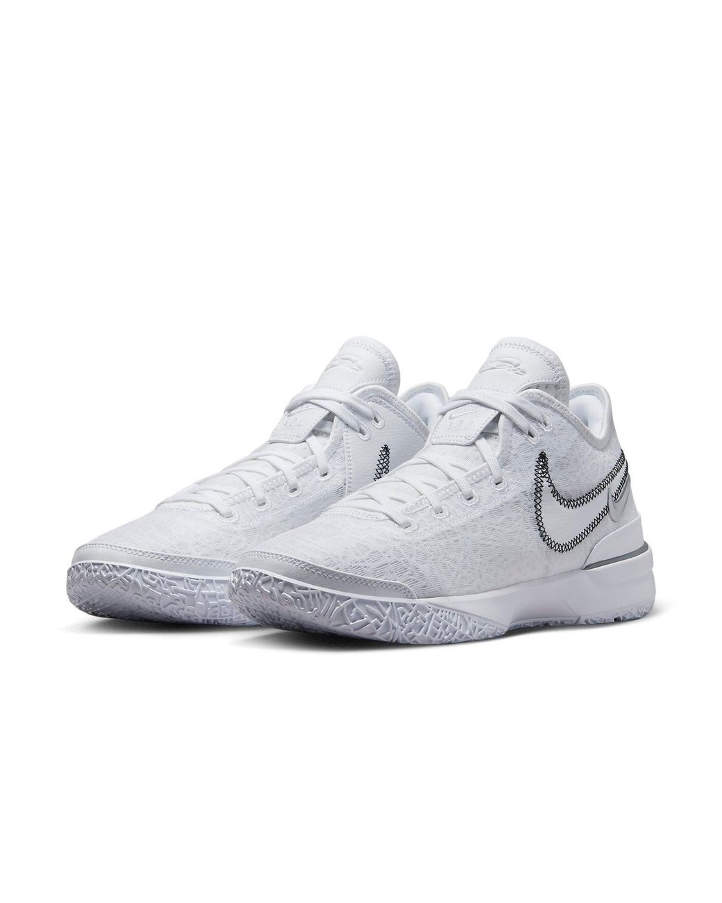 Nike White Zoom Lebron Nxxt Gen Ep Metallic' for men