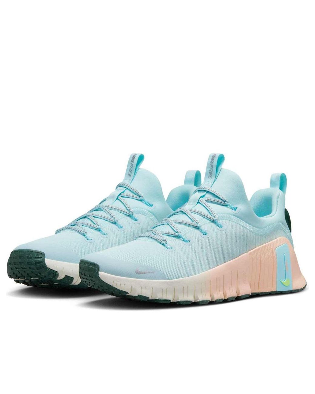Nike Blue (Wmns) Free Metcon 6 Premium 'Glacier Washed Coral'