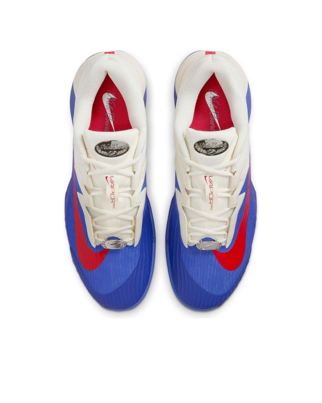 Nike Blue Vapor Pro 3 Premium 'Deep Night Pale Ivory Crimson' for men