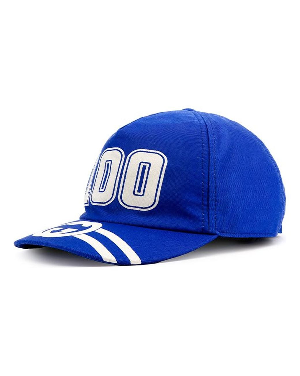 Gucci Blue 100 Baseball Velcro Strap Cap