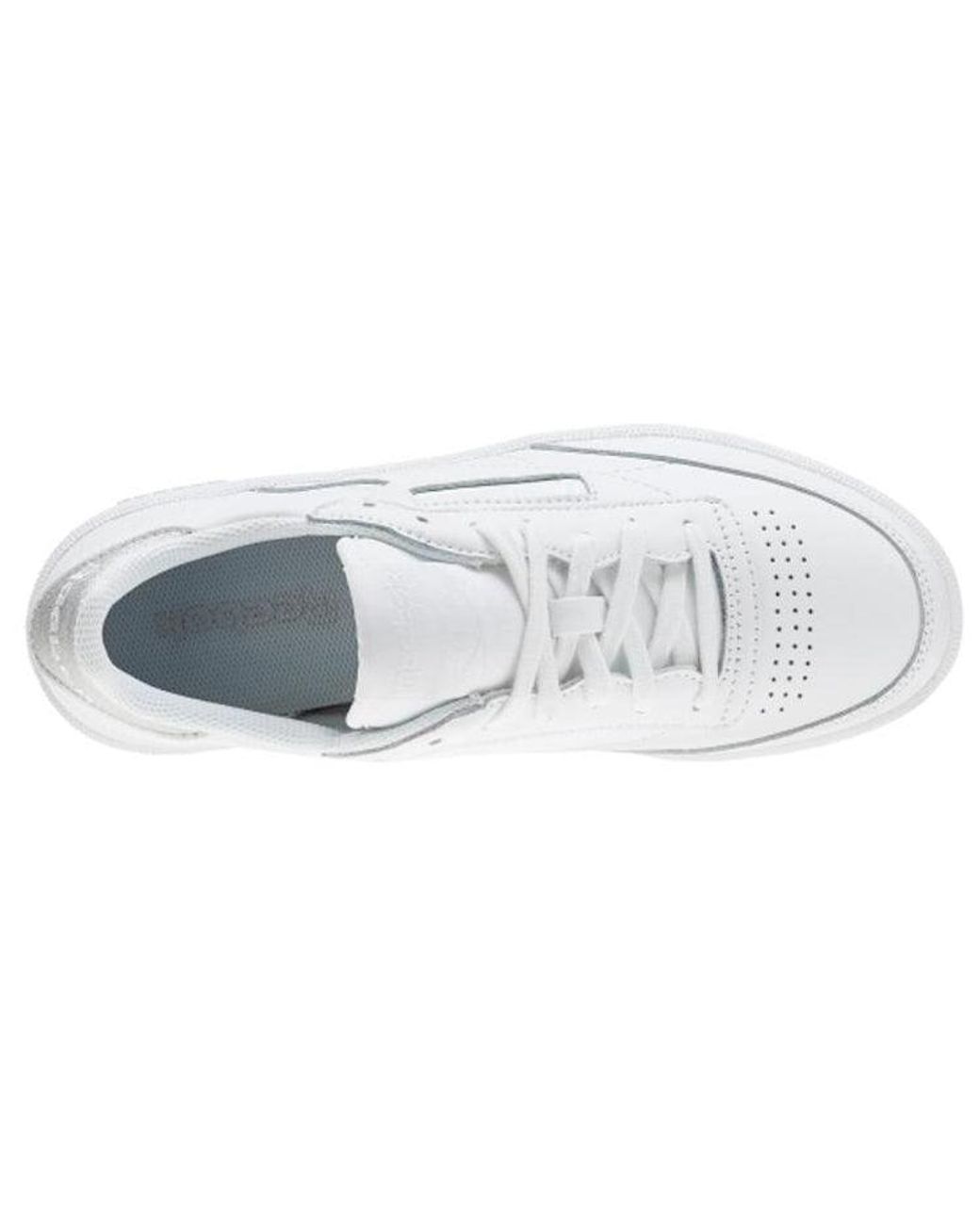 Reebok White (Wmns) Club C 85 Diamond Skate Shoes