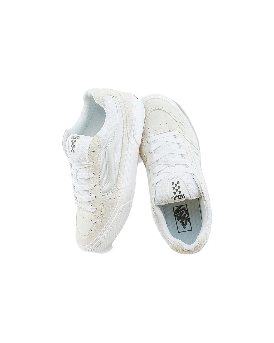 Vans White Caldrone Shoes for men