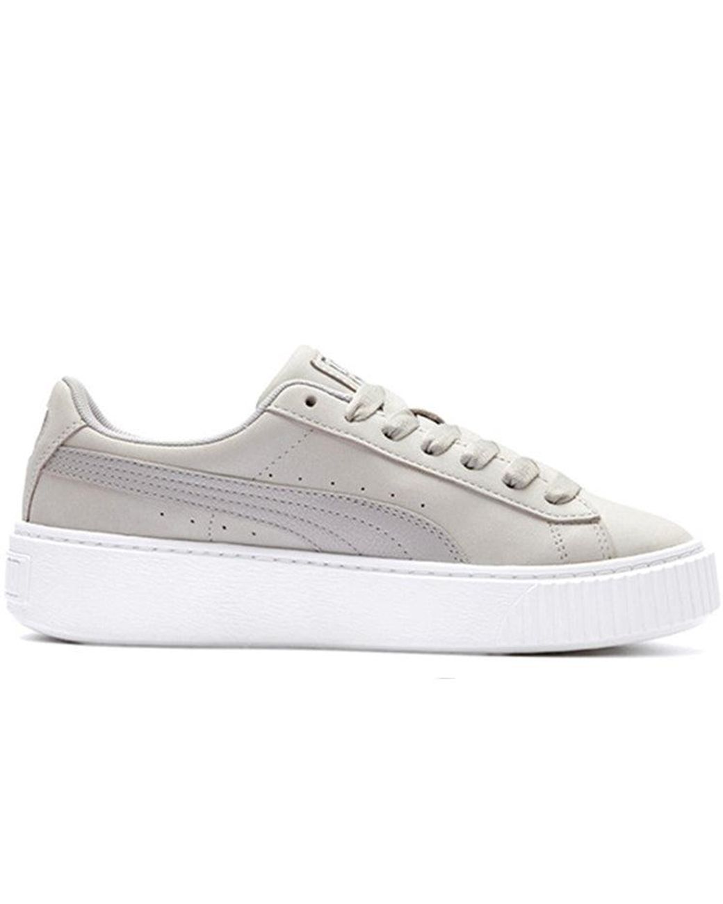 PUMA White (Wmns) Platform 'Shimmer