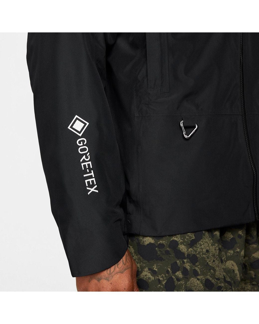 Nike Black Storm-Fit Adv Acg Jacket 'Chain Of Craters' for men