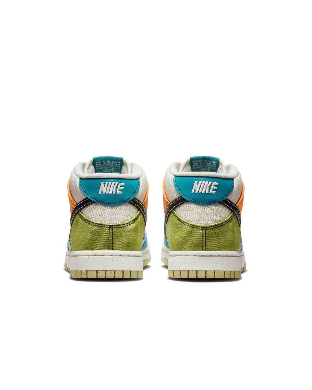 Nike Blue Dunk Mid 'Pale Ivory Multi' for men