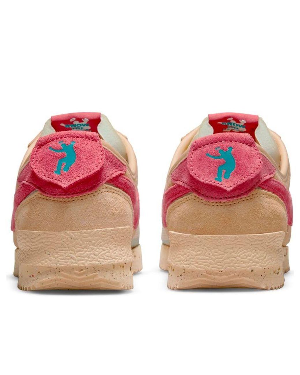 Nike Pink Union X Cortez Yellow/brown for men
