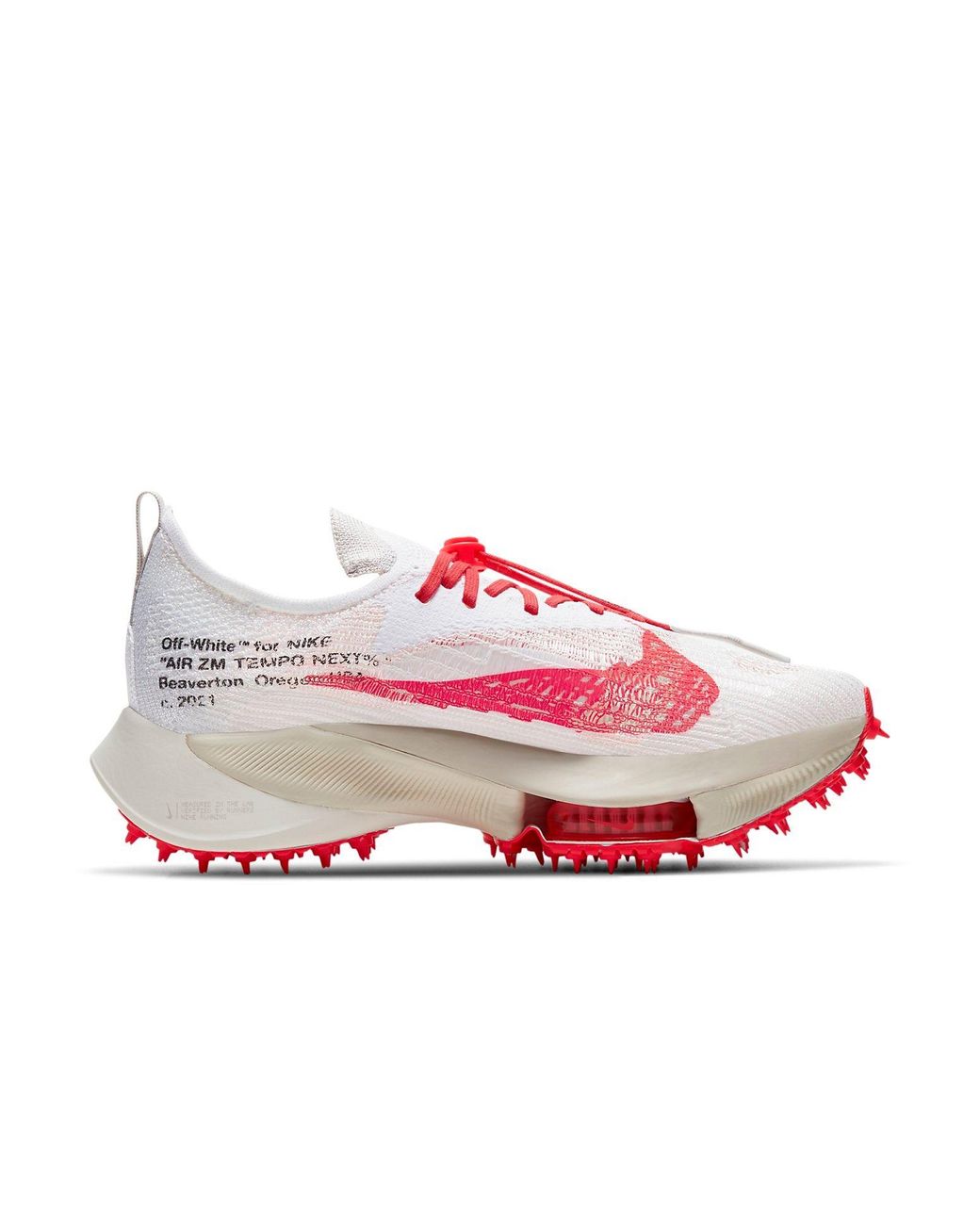 Nike Pink X Off- Air Zoom Tempo Next% for men