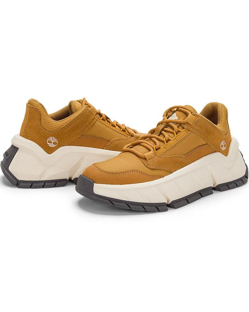 Timberland Brown (Wmns) Turbo Low Trainers 'Wheat Suede'