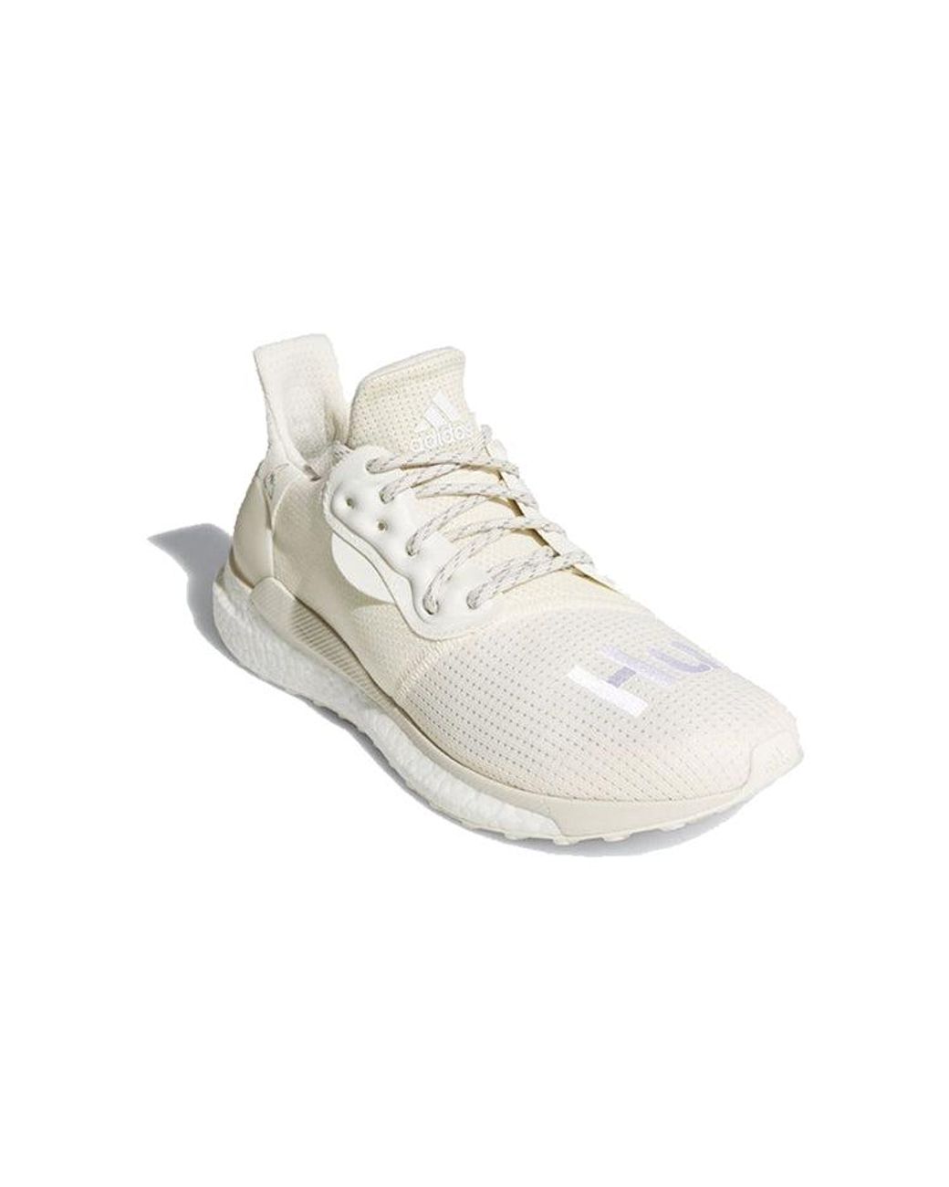 Adidas White X Pharrell Solar Hu Glide Prd 'Cream' for men