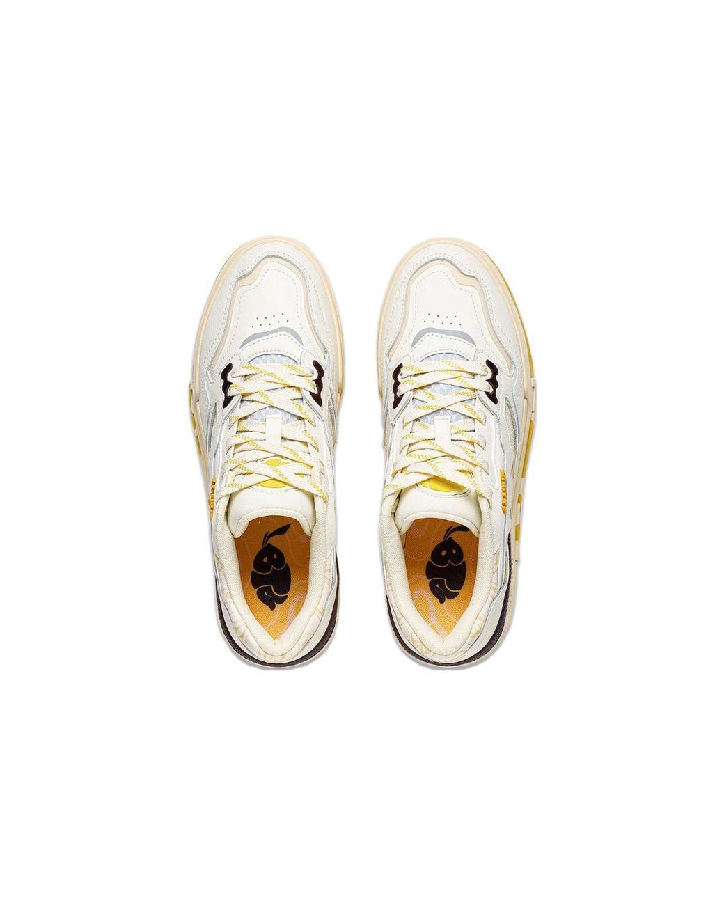 Li-ning White 001 Btc Prm Comfy Shoes for men