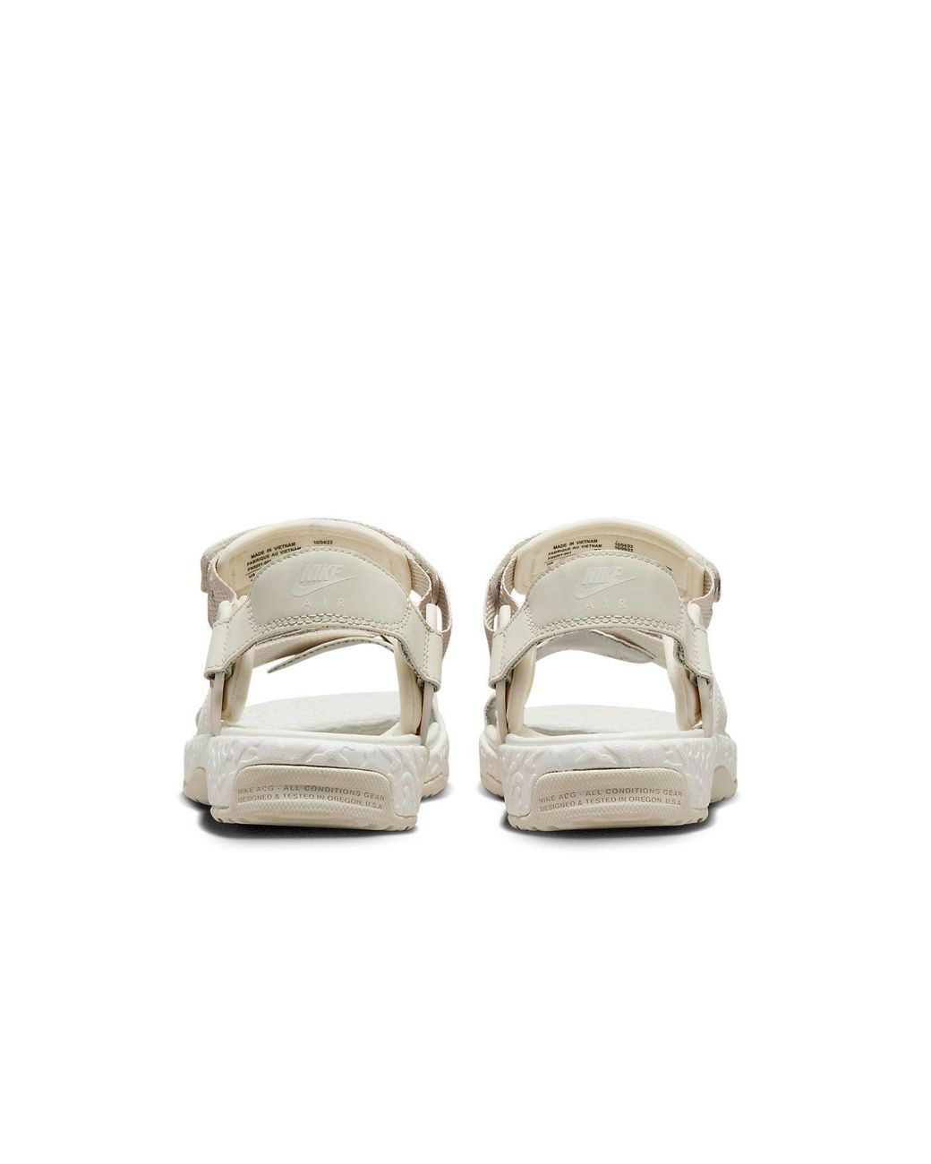 Nike White Acg Air Deschutz+ Sandals Khaki Light' for men