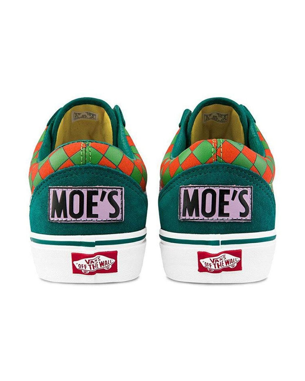 Vans Green The Simpsons X Old Skool 'Moe's Tavern' for men