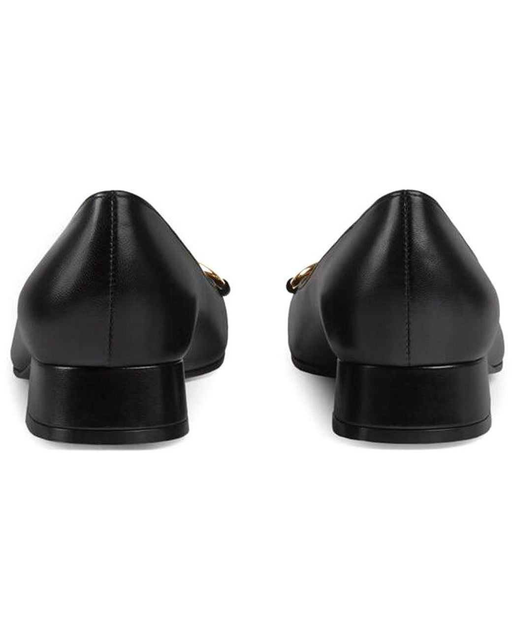 Gucci Black (Wmns) Ballet Flat With Horsebit Leather'