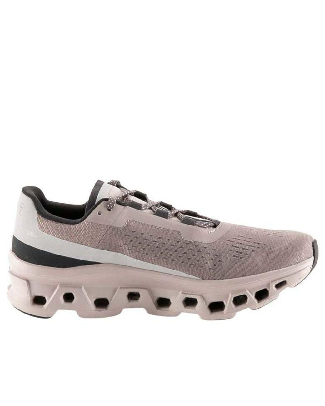 On Shoes Brown Cloudmonster 'Cinder Fog' for men