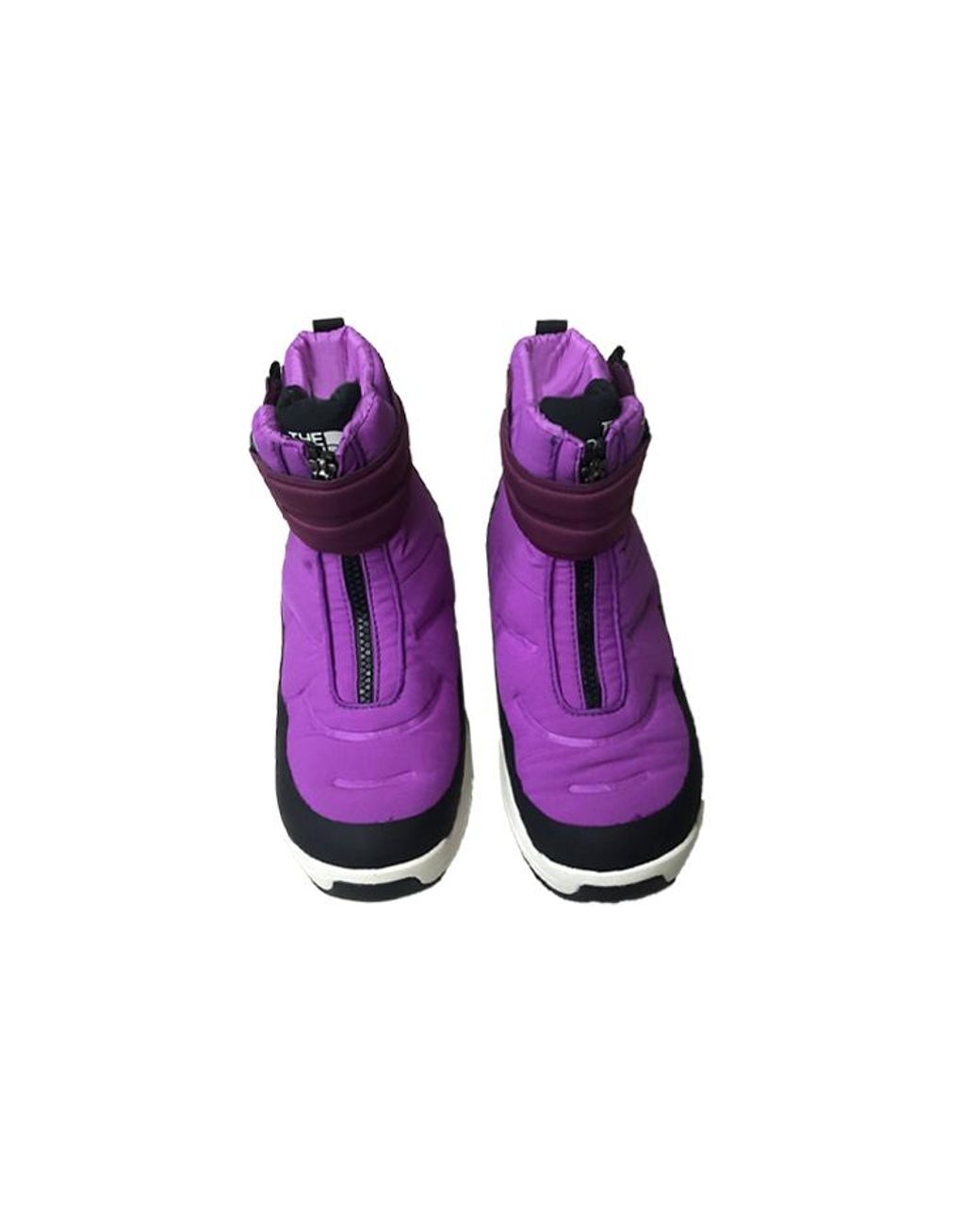 The North Face Purple (Wmns) Nuptse Ii Strap Waterproof Boots 'Sweet Tnf'