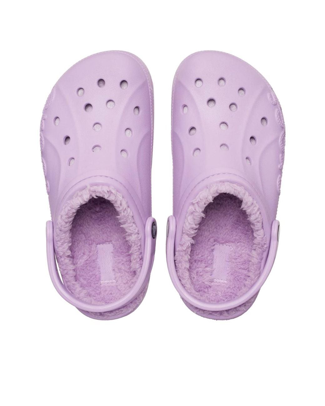 CROCSTM Purple Baya Lined Clogs 'Orchid'