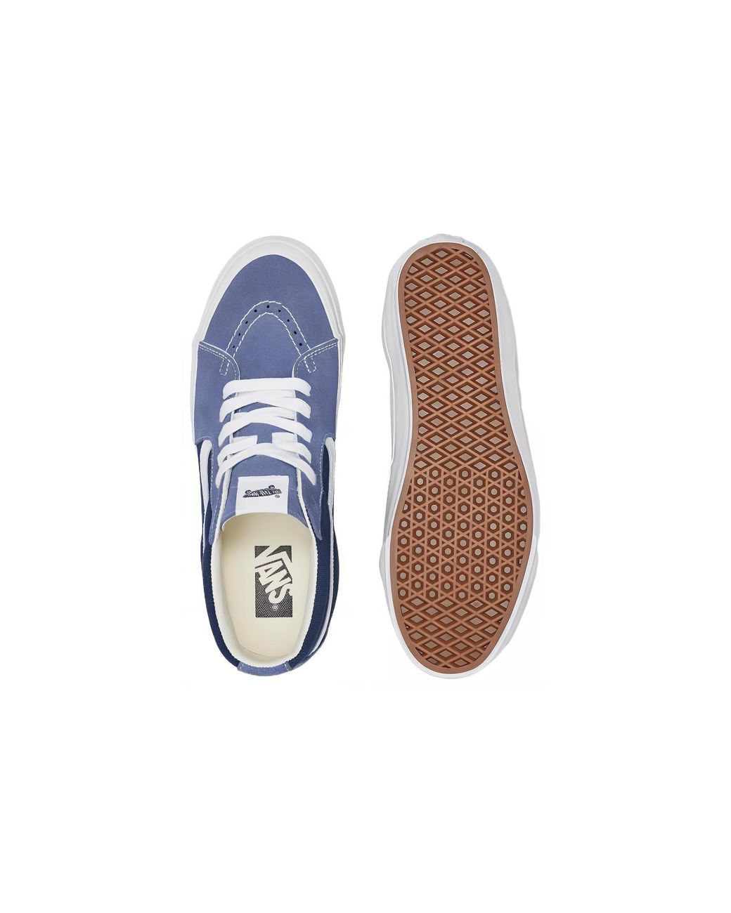 Vans Blue Premium Sk8-Mid 83 Shoes for men