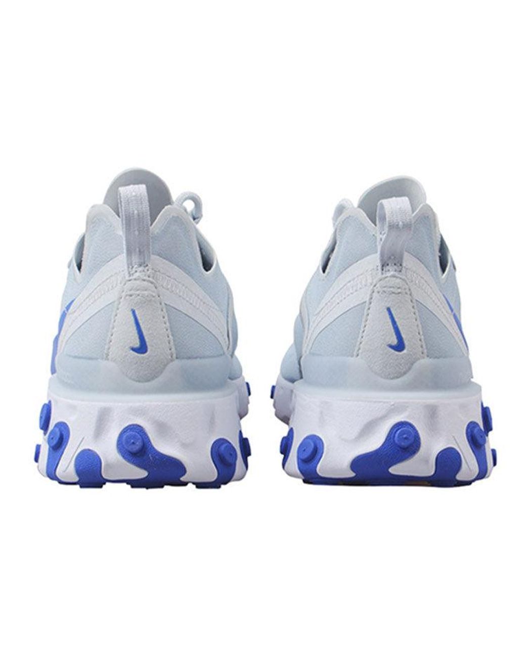 Nike Blue React Element 55 'Pure Platinum Racer' for men