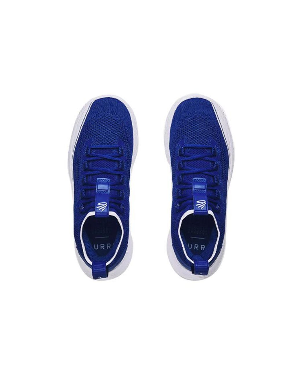 Under Armour Blue Curry 8 'Flow Like Water' for men