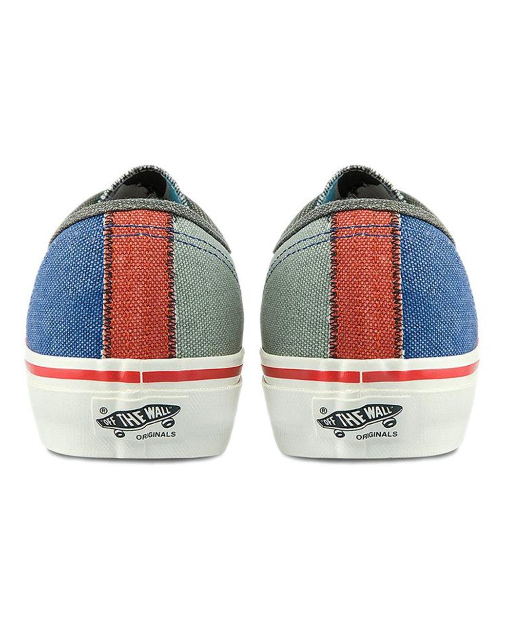 Vans Blue Nigel Cabourn X Og Authentic Lx 'Crazy Mix' for men