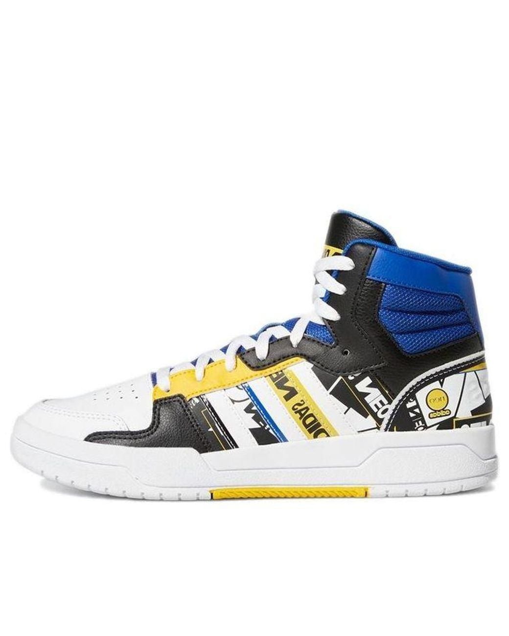 Adidas Blue Entrap Mid 'Golden State Warriors' for men