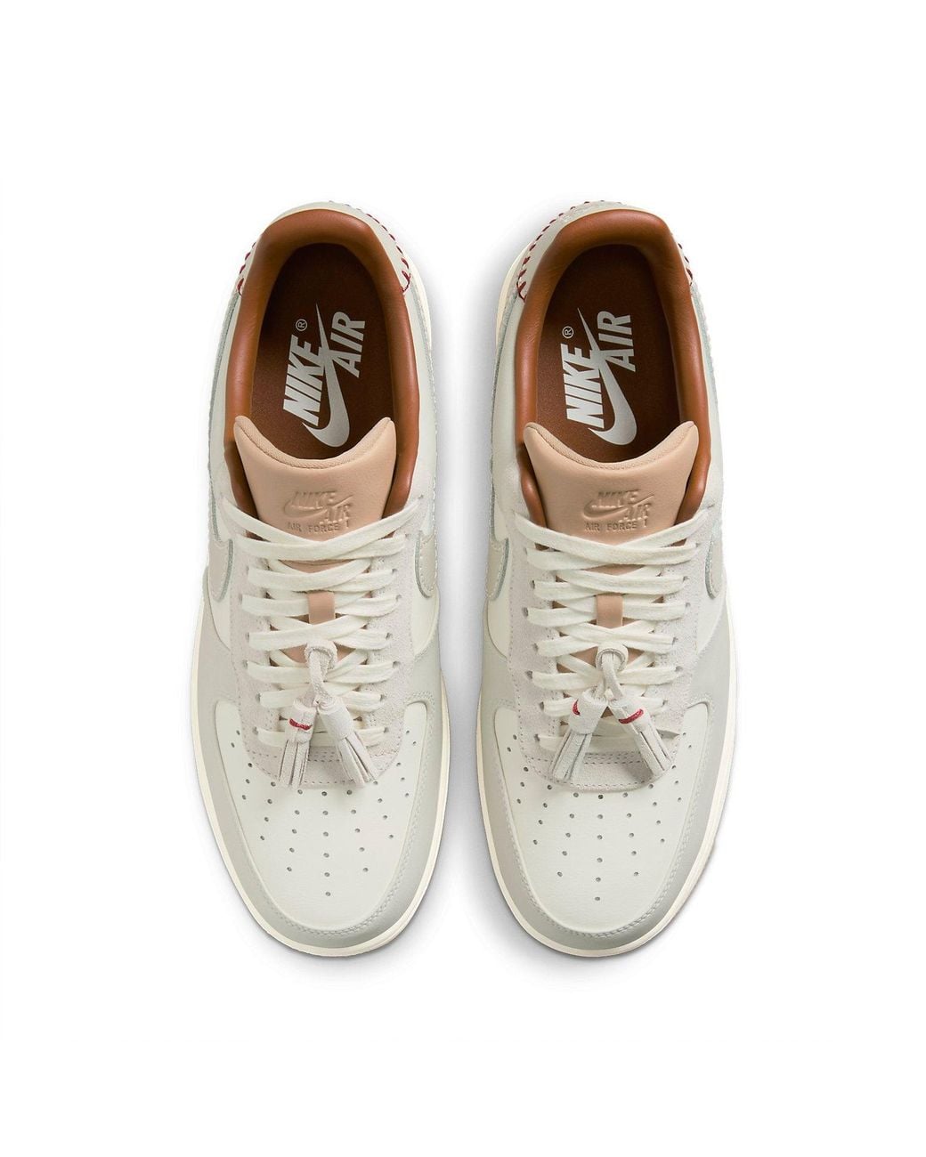 Nike White Air Force 1 '07 'Tassels' for men