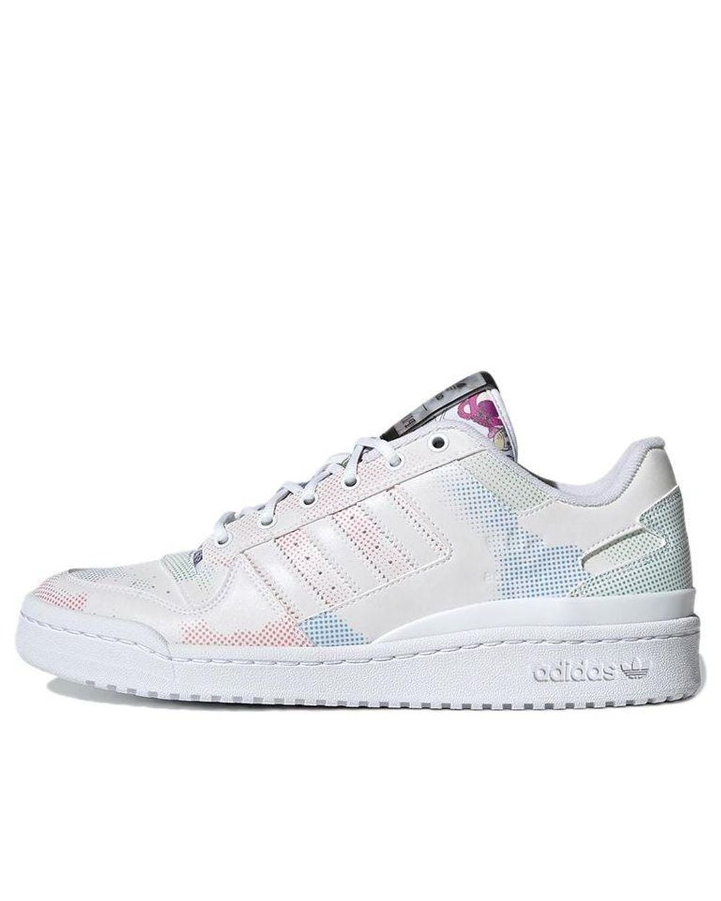 Adidas White Disney Pixar X Forum Low for men