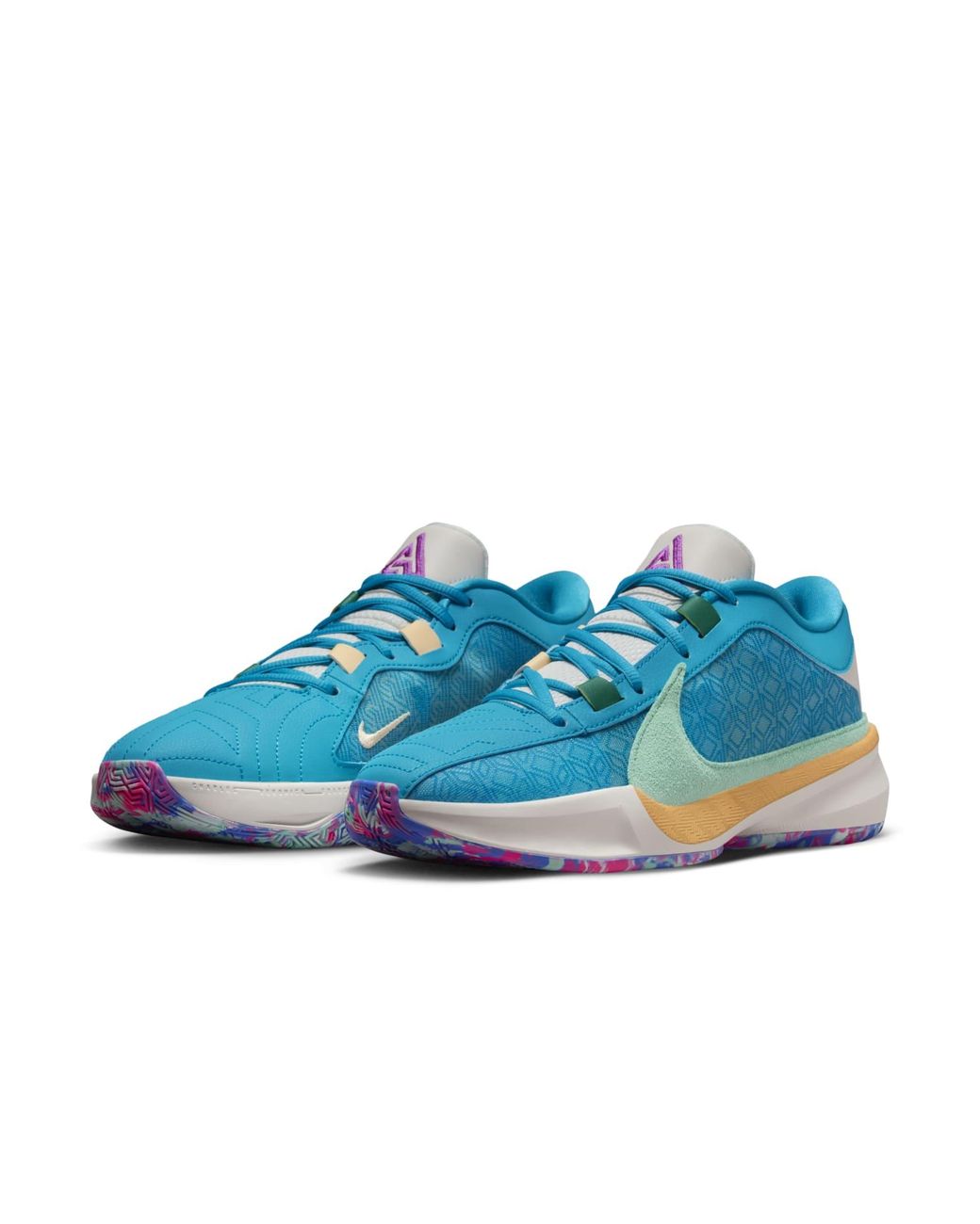 Nike Blue Zoom Freak 5 'Greece X Nigeria' for men