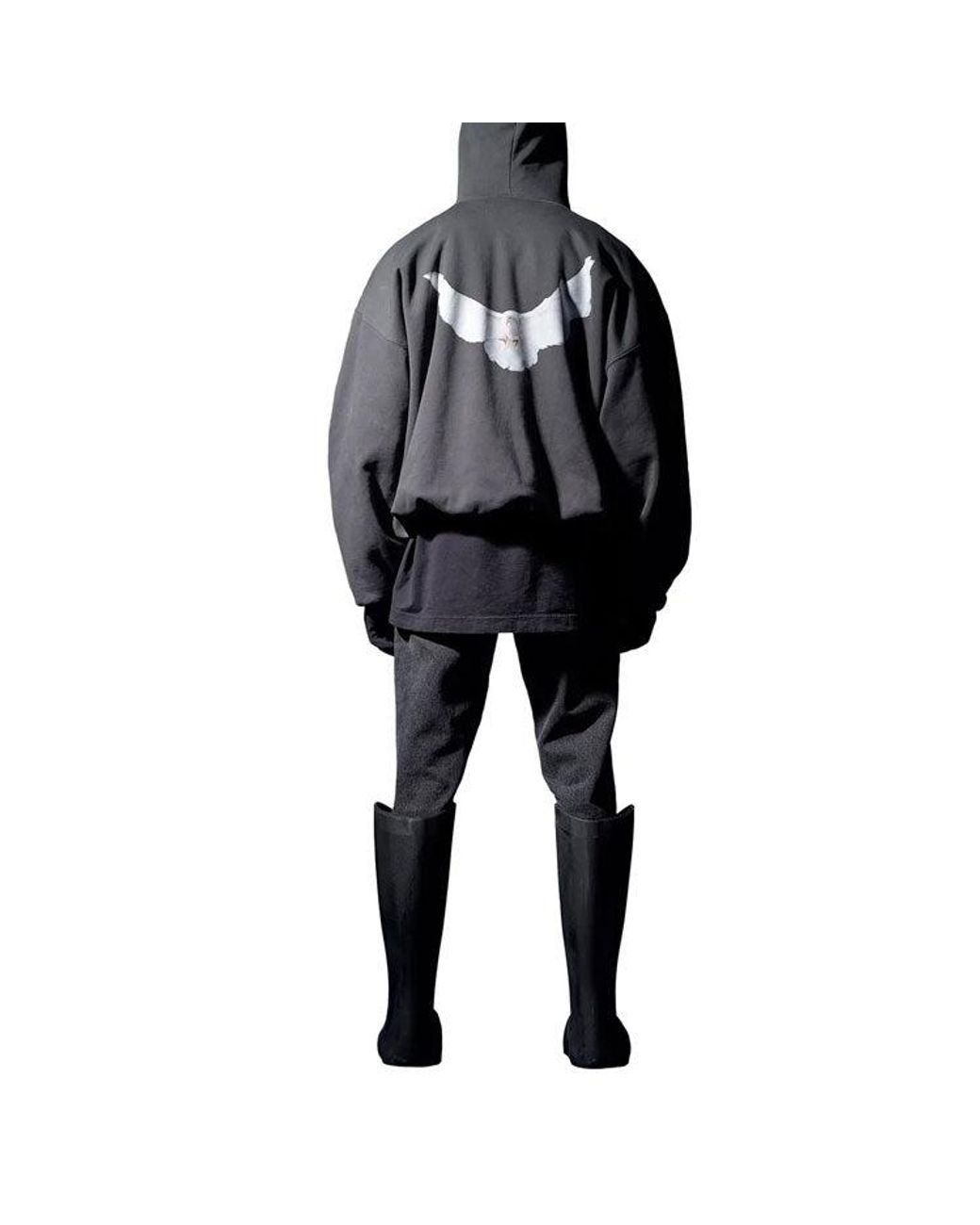 Yeezy Gap Blue Engineered By Balenciaga Ss22 Dove Hoodie 'Dark' for men