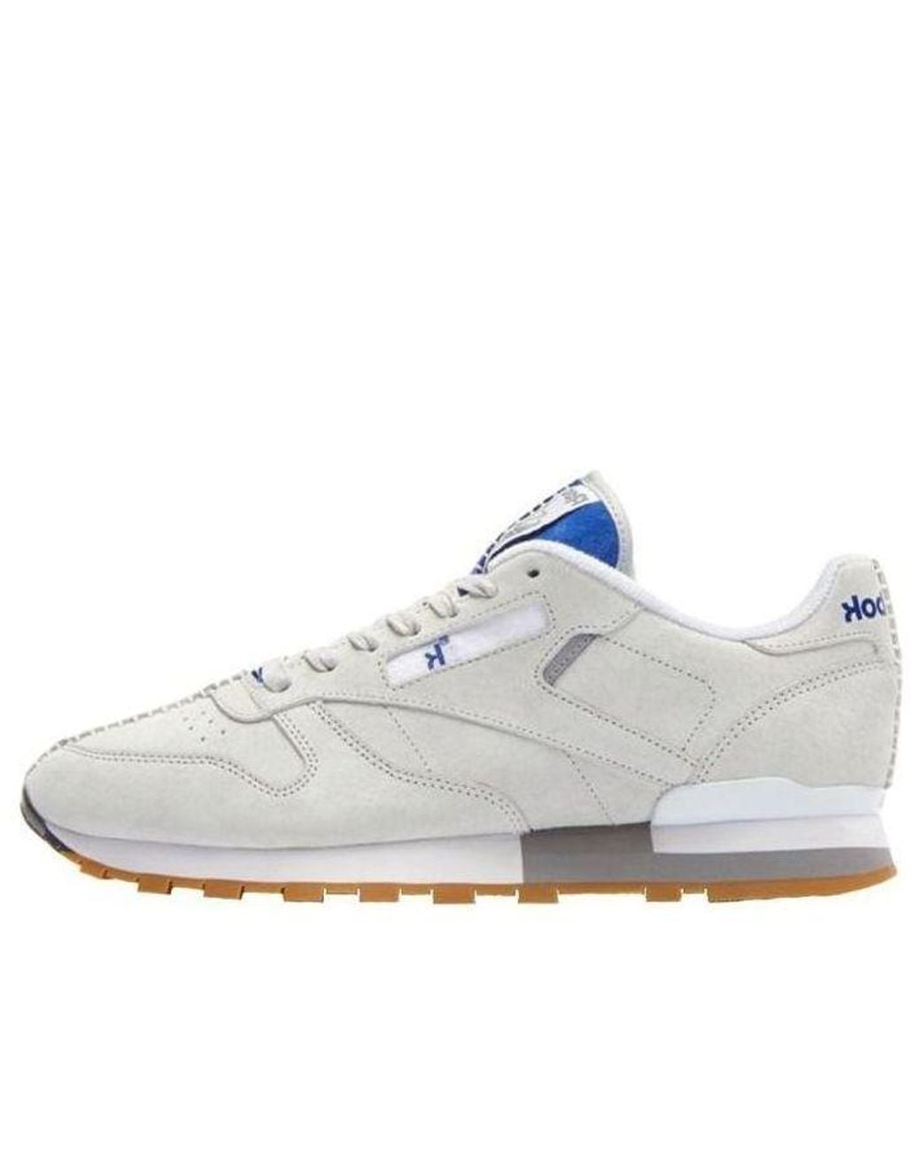 Reebok White Kendrick Lamar X Classic Leather 'Skull' for men