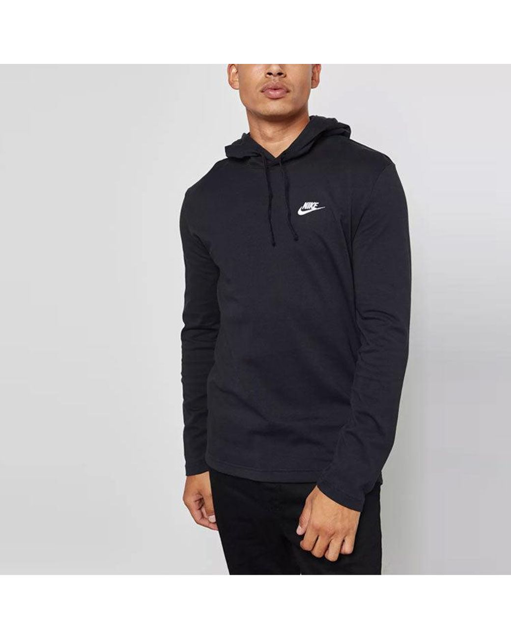 Nike Black Casual Sports Long Sleeves for men