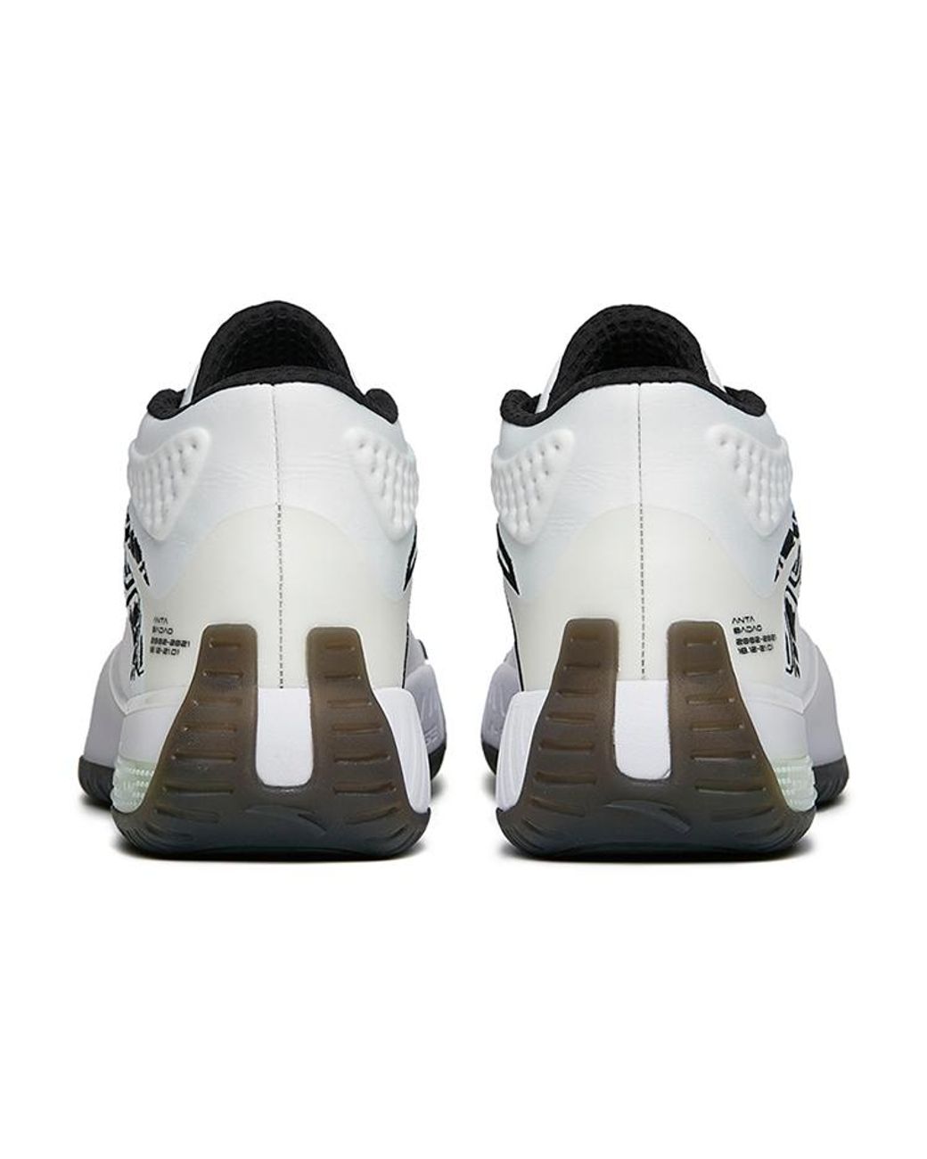 Anta White Basketball Series Sneakers Mid for men