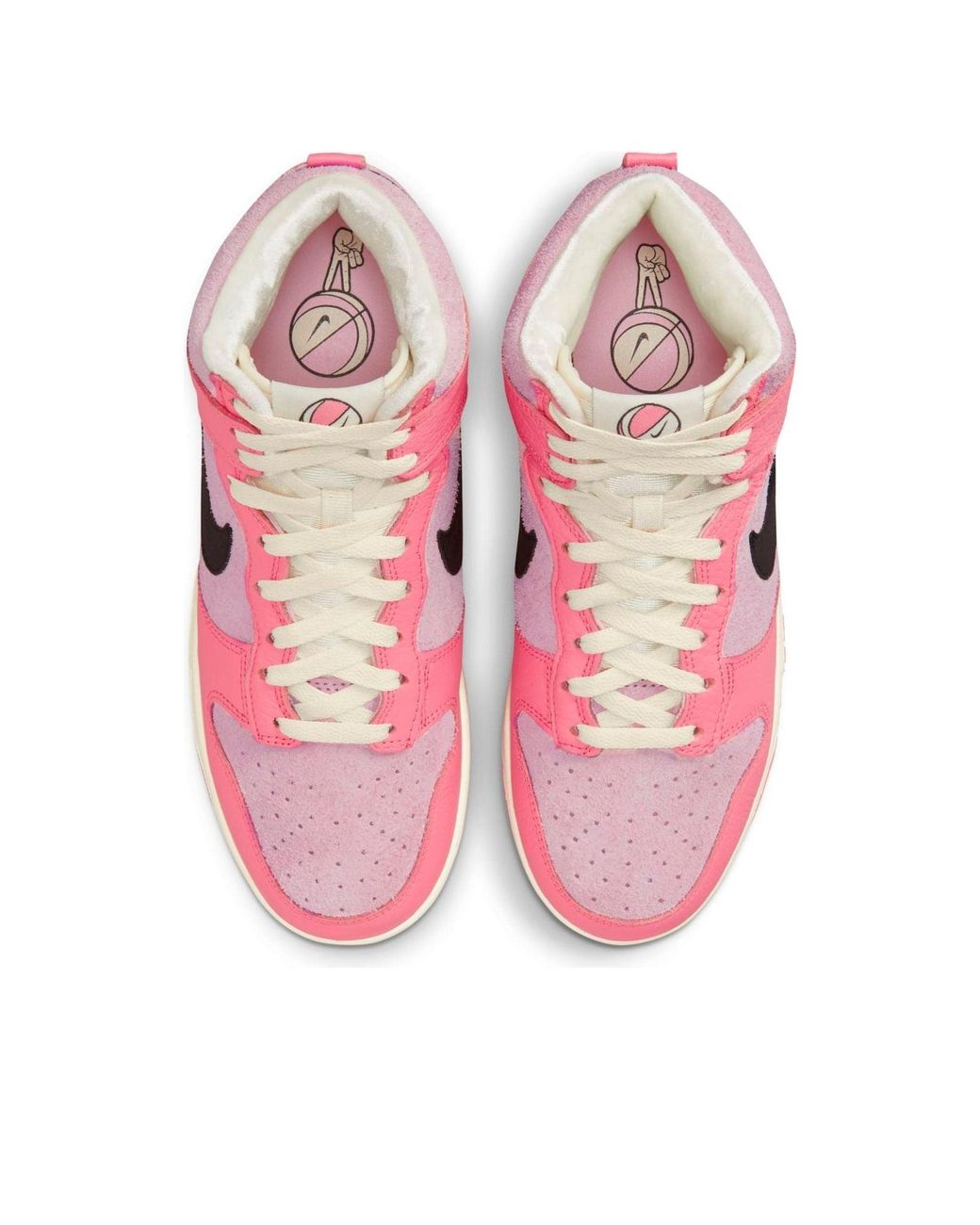 Nike Pink (Wmns) Dunk High 'Hoops Pack'