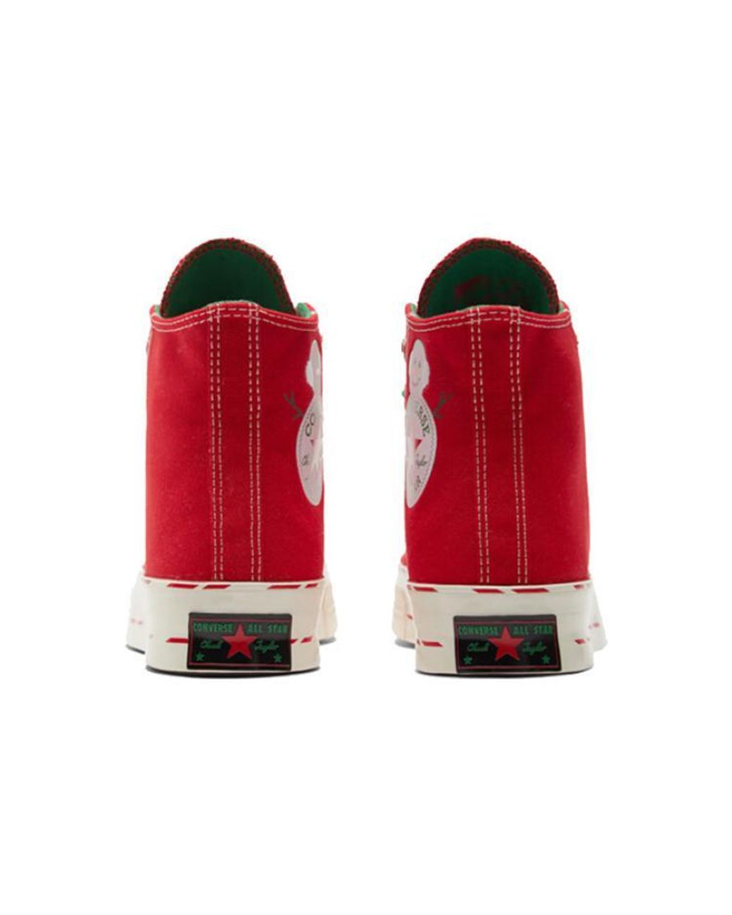 Converse Red Chuck 70 High 'Christmas Snowman' for men