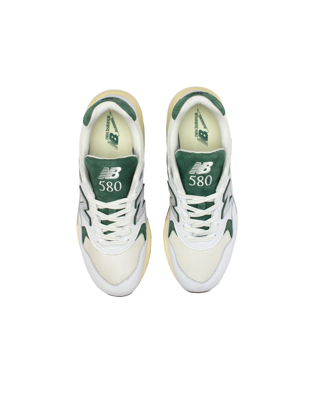 New Balance White 580 Nightwatch' for men