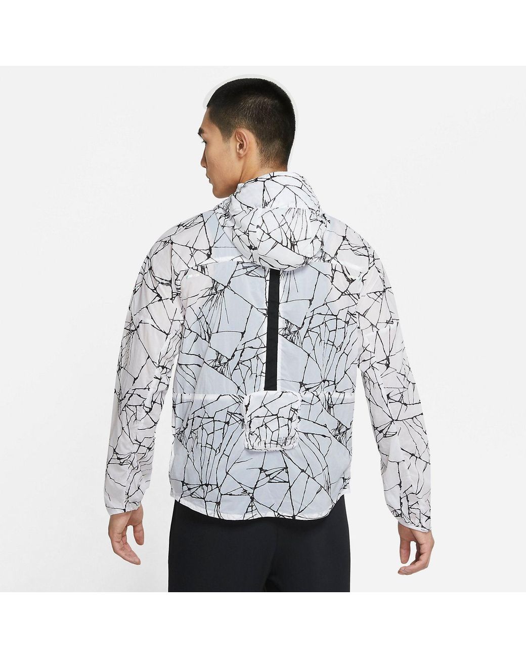 Nike Gray Run Division Pinnacle Running Jackets for men