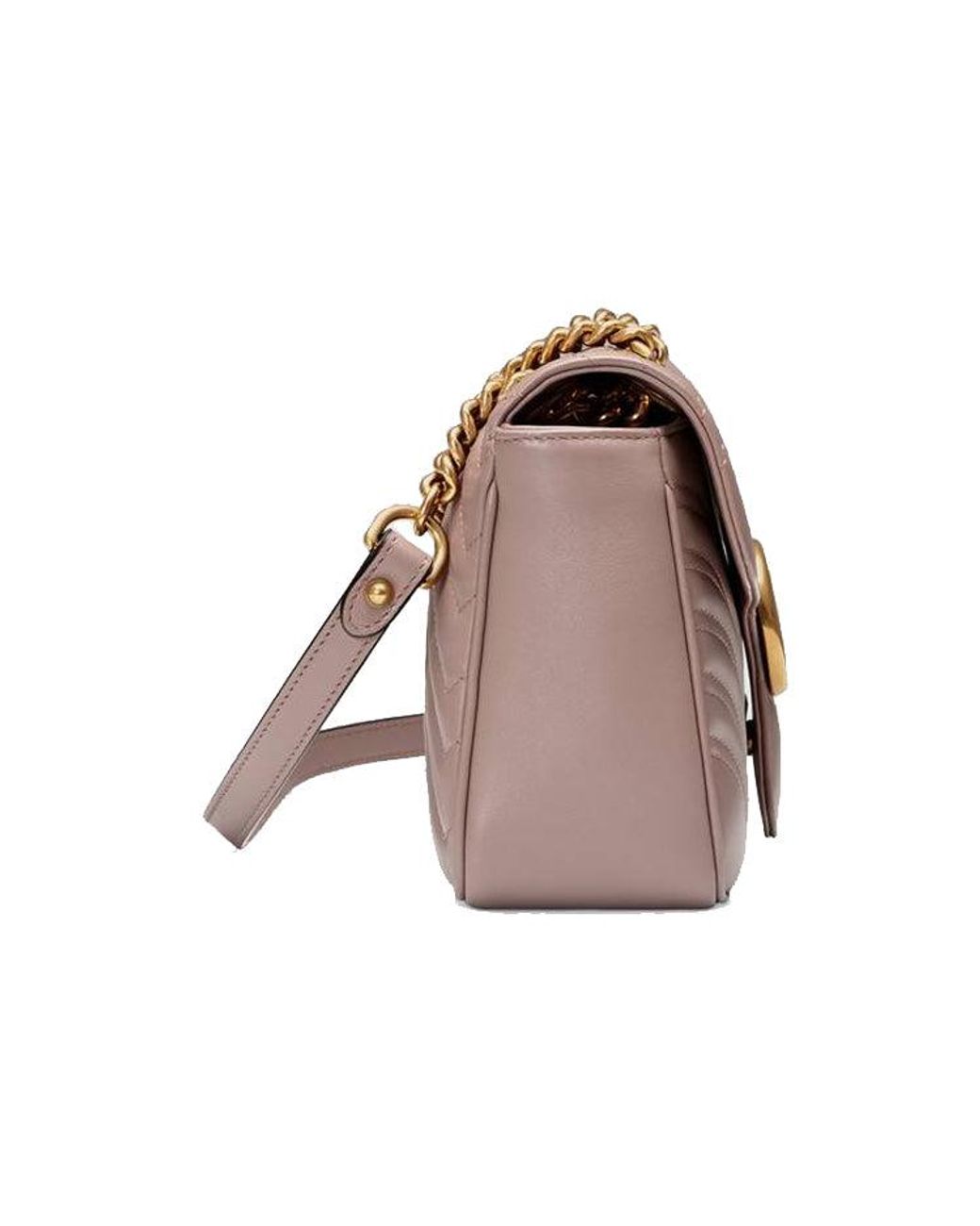 Gucci Pink (Wmns) Gg Marmont Matelasse Shoulder Bag 'Dusty'