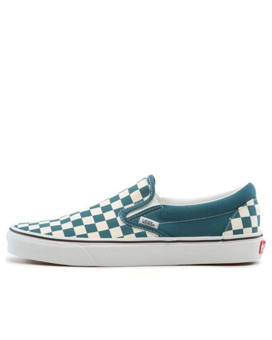 Vans Blue Slip-On Grid for men