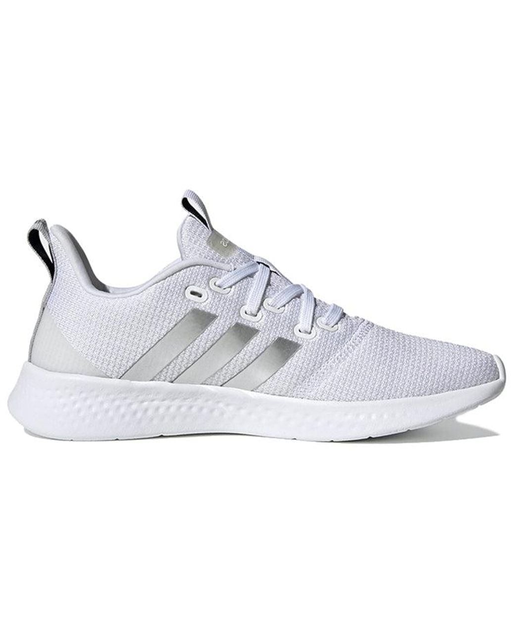 Adidas White (Wmns) Puremotion Metallic'