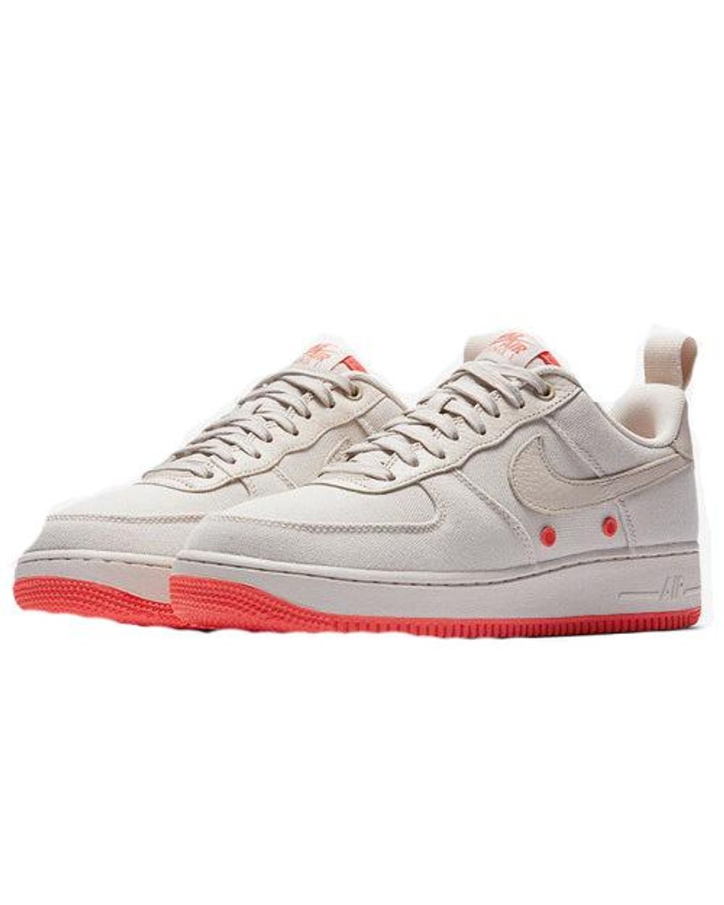 Nike White Air Force 1 07 Canvas 'Desert Sand' for men