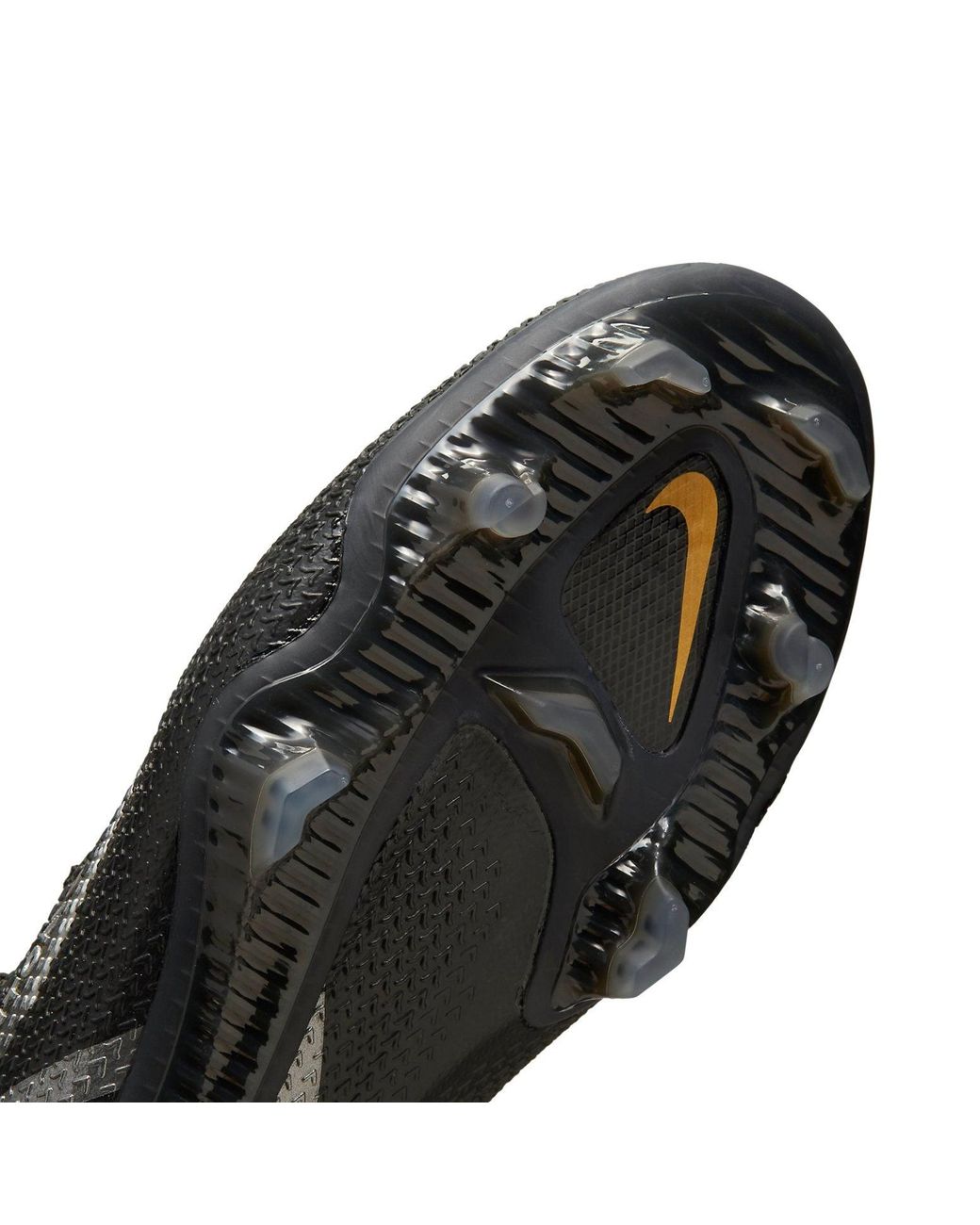 Nike Black Phantom Gt2 Elite Df Fg Metallic' for men