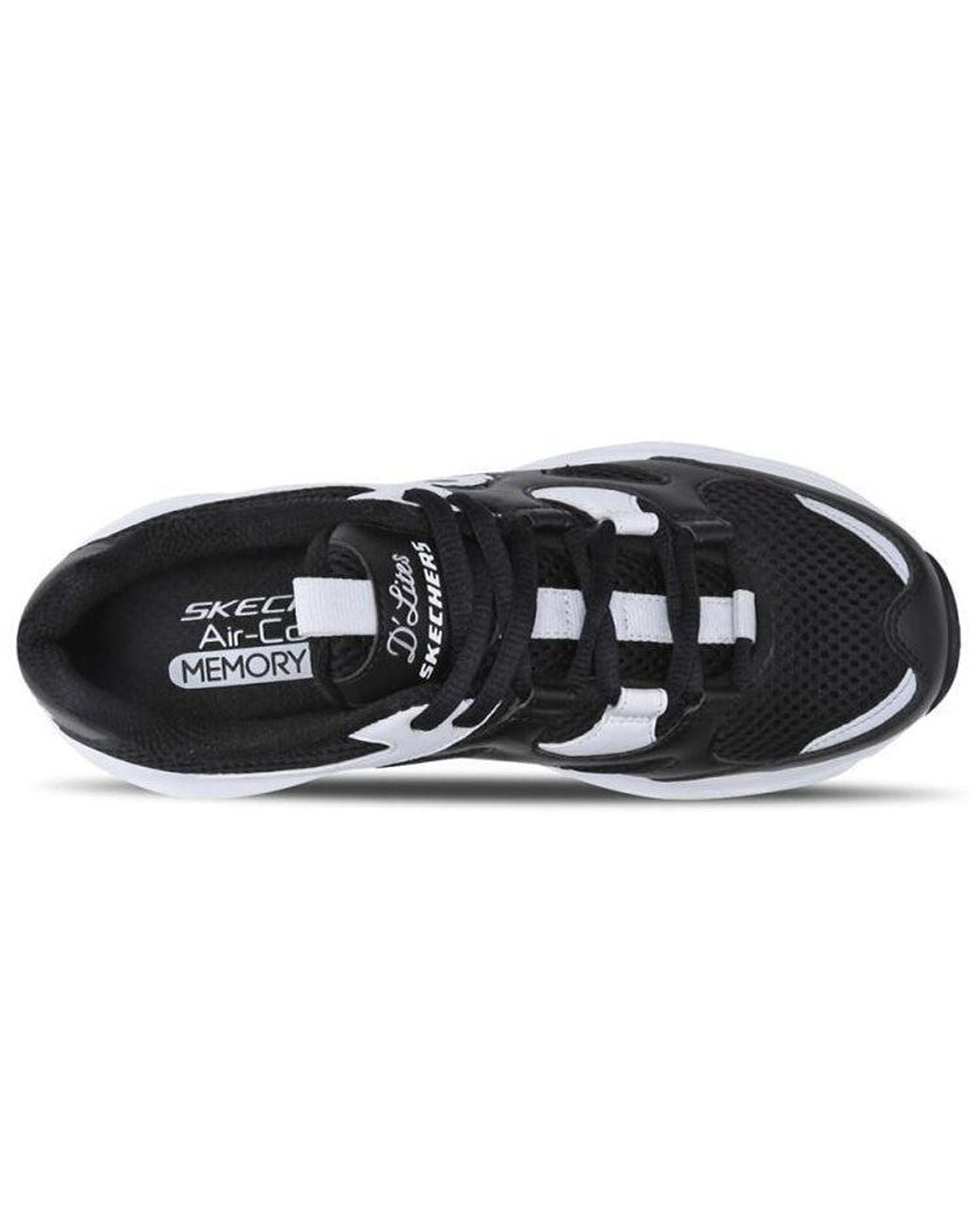 Skechers Blue (Wmns) D'Lites Low-Top Daddy Shoes