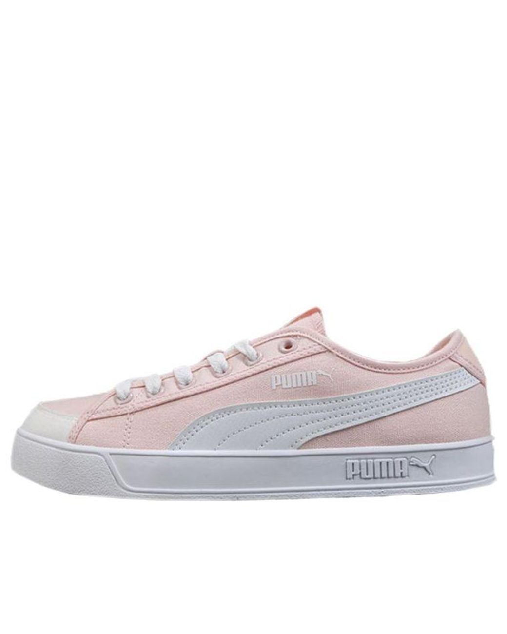 PUMA Pink Smash V2 Vulc Cv Casual Canvas Sneakers for men